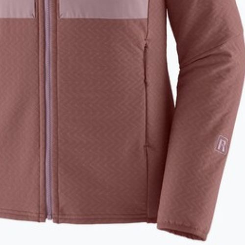 Дамско софтшел яке R2 CrossStrata Hoody dulse mauve на Patagonia