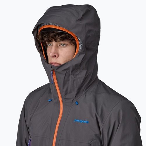 Мъжко яке за дъжд Patagonia Super Free Alpine forge grey