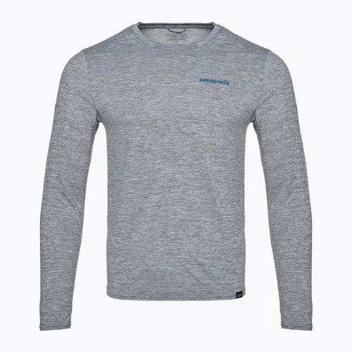 Мъжка блуза с дълъг ръкав Patagonia Cap Cool Daily Graphic Shirt-Waters boardshort logo abalone blue/feather grey