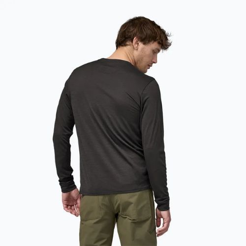 Мъжка блуза с дълъг ръкав  Patagonia Cap Cool Merino Blend black