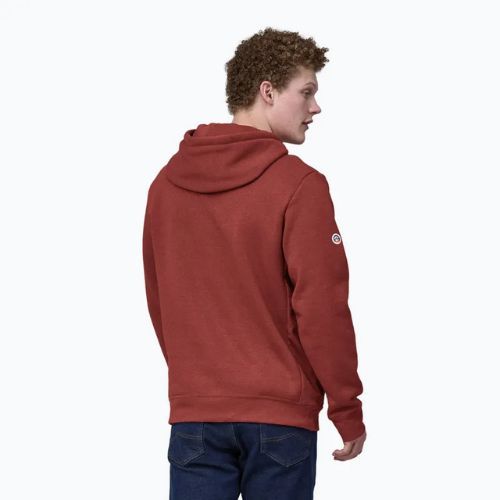 Суитшърт Patagonia Fitz Roy Icon Uprisal Hoody mangrove red