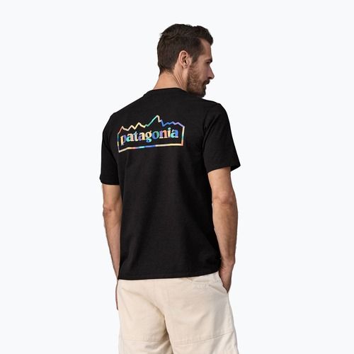 Мъжка тениска Patagonia Unity Fitz Responsibili  ink black