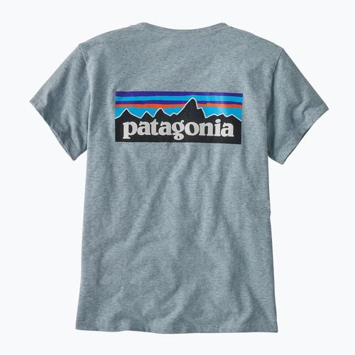 Дамска тениска Patagonia P-6 Logo Responsibili-Tee thermal blue