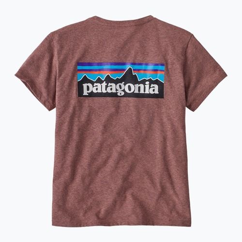 Дамска тениска Patagonia P-6 Logo Responsibili-Tee dulse mauve