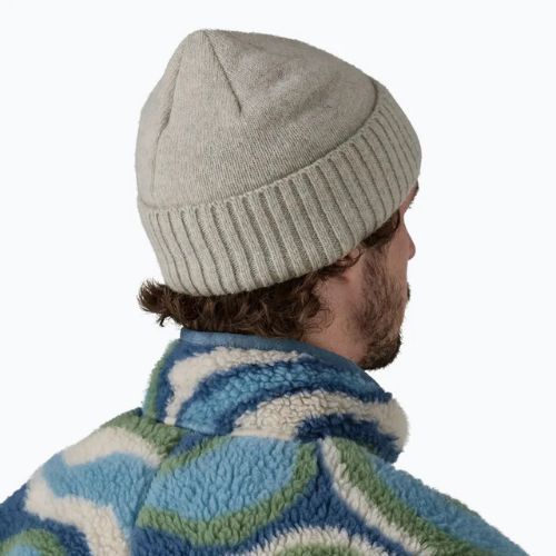 Зимна шапка Patagonia Brodeo Beanie og legacy label/crisp grey