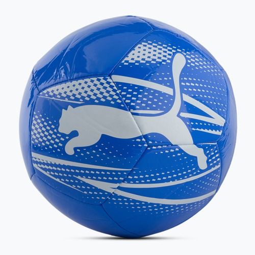 Футболна топка PUMA Attacanto Graphic puma white/bluemazing размер 3