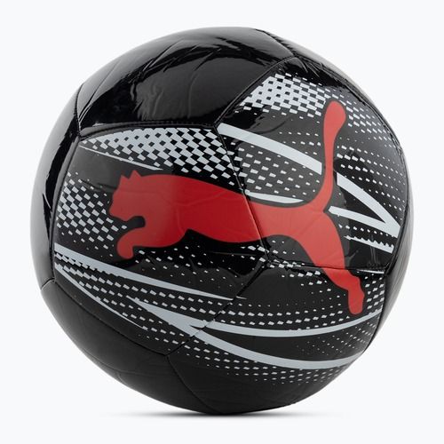 Футболна топка PUMA Attacanto Graphic puma black/puma white/puma red размер 5