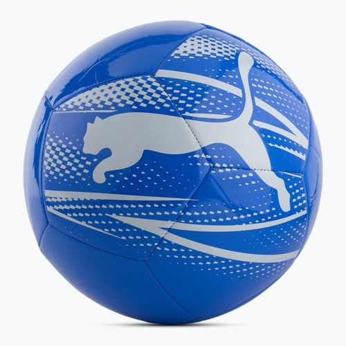 Футболна топка PUMA Attacanto Graphic puma white/bluemazing размер 5