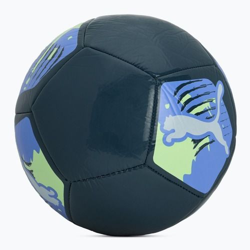 Футболна топка PUMA Big Cat fizzy apple/electro purple размер 3