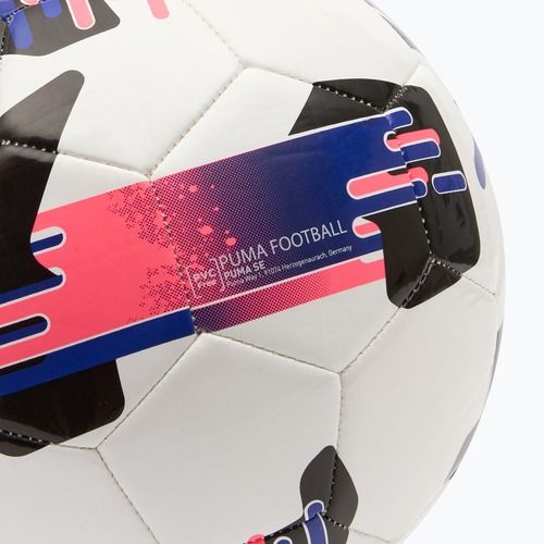 Футболна топка Puma Orbita 6 MS puma white/lapis lazuli/sunset glow размер 3