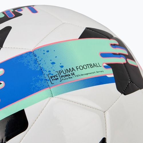 Футболна топка PUMA Orbit 6 MS puma white/bluemazing/electric peppermint размер 3