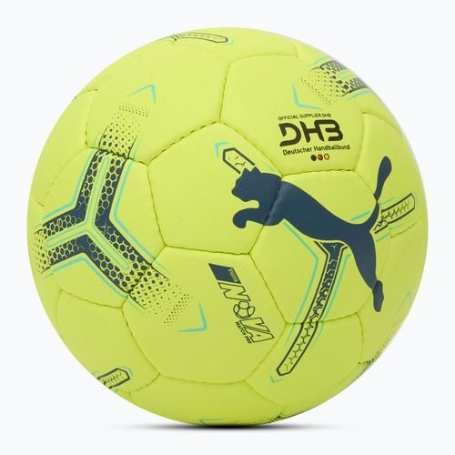 Хандбална топка PUMA Nova Match Pro fizzy apple/grey skies размер 2