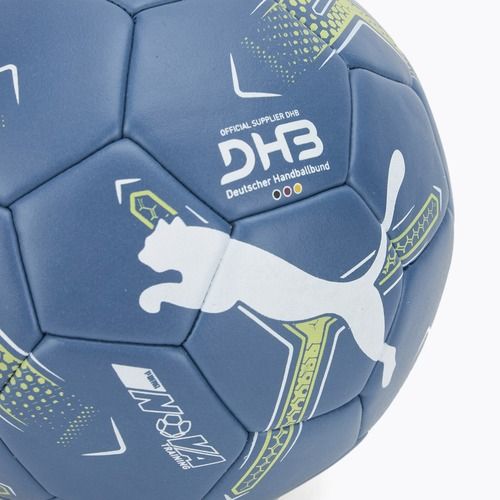 Хандбална топка PUMA Nova Training blue horizon/puma white/fizzy apple размер 0