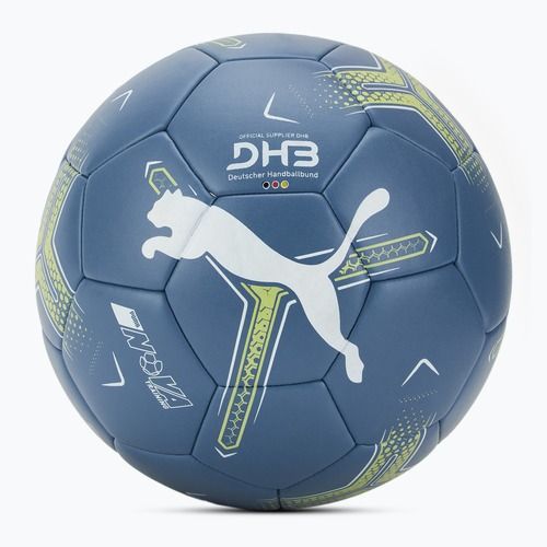Хандбална топка PUMA Nova Training blue horizon/puma white/fizzy apple размер 3
