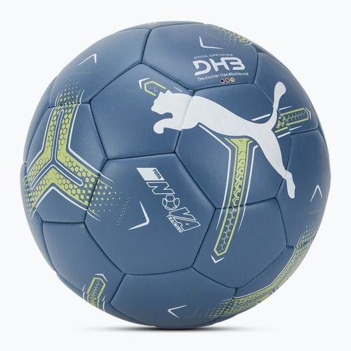 Хандбална топка PUMA Nova Training blue horizon/puma white/fizzy apple размер 3