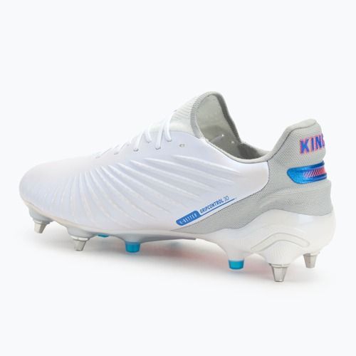 Мъжки футболни обувки PUMA King Ultimate MxSG puma white/bluemazing/flat light grey/sunset glow