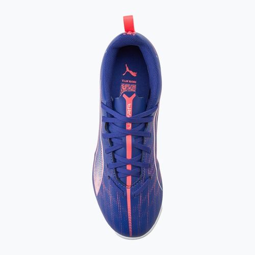 Детски футболни обувки PUMA Ultra 5 Play TT Jr lapis lazuli/puma white/sunset glow
