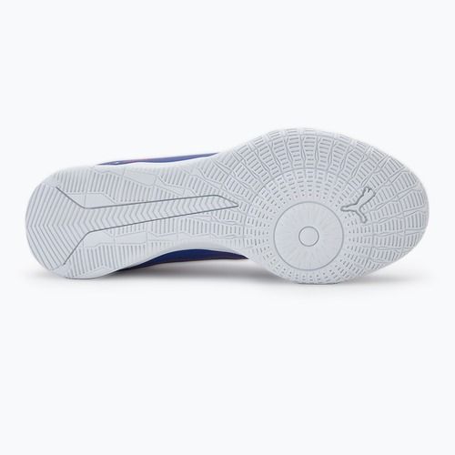 Детски футболни обувки PUMA Ultra 5 Play IT Jr lapis lazuli/puma white/sunset gloe