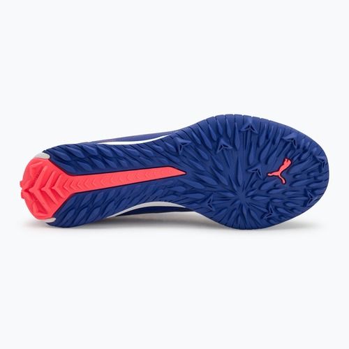Детски футболни обувки PUMA Ultra 5 Match TT + Mid Jr lapis lazuli/puma white/sunset glow