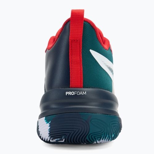 Мъжки баскетболни обувки PUMA Genetics club navy/ cold green/for all time red