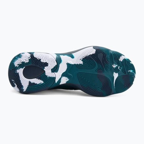Мъжки баскетболни обувки PUMA Genetics club navy/ cold green/for all time red