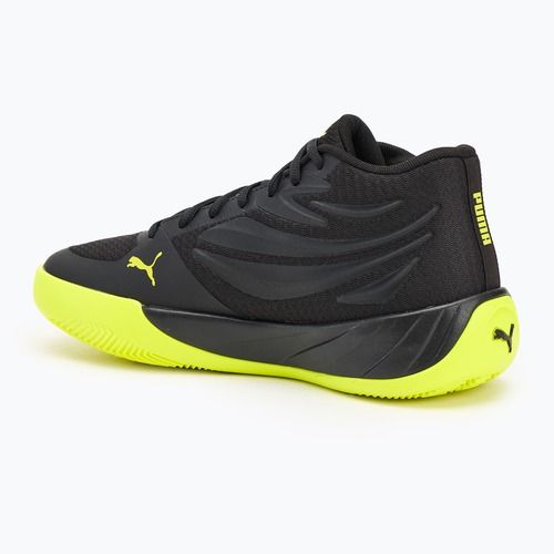 Мъжки баскетболни обувки PUMA Court Pro puma black/electric lime