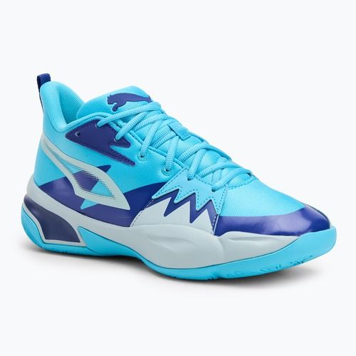Баскетболни обувки PUMA Genetics purple glimmer/bright aqua/strong grey/white