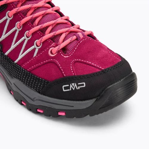 CMP Rigel Mid berry / pink fluo junior trekking boots