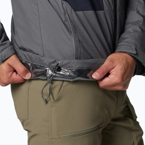 Мъжко подплатено яке Columbia Point Park II city grey/black