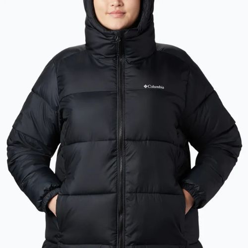 Дамско пухено яке Columbia Puffect II Mid Hooded black