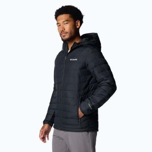 Мъжко пухено яке Columbia Powder Lite II Hooded black