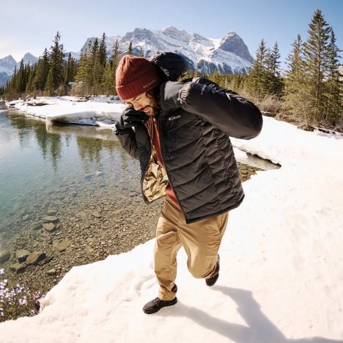 Мъжко пухено яке Columbia Labyrinth Loop II Hooded black