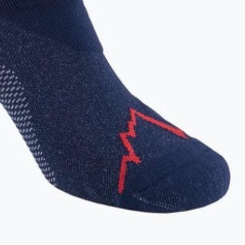 Чорапи за бягане La Sportiva Ultra Running deep sea/cherry tomato