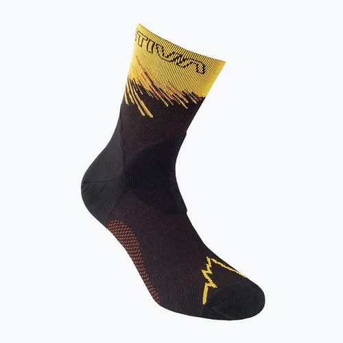 Чорапи за бягане La Sportiva Ultra black/yellow