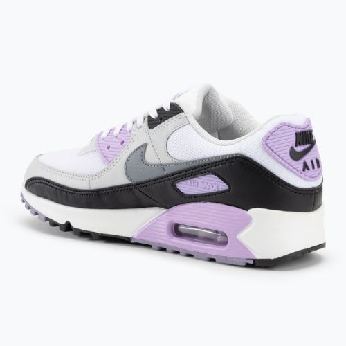 Nike Air Max 90 дамски обувки бяло/лилаво/фотонен прах/студено сиво