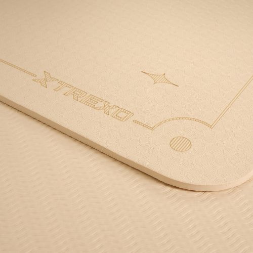 Подложка за йога XTREXO TXO-B4Z001-BZ 6 mm light brown