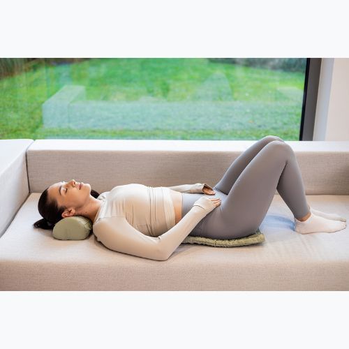 Подложка за акупресура XTREXO с възглавница TXO-B4Z004-GN green