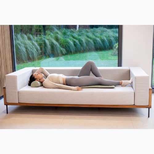 Подложка за акупресура XTREXO голяма с възглавница TXO-B4Z005-GN green