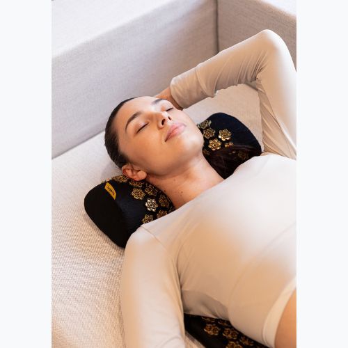 Подложка за акупресура XTREXO голяма с възглавница TXO-B4Z005-BK black