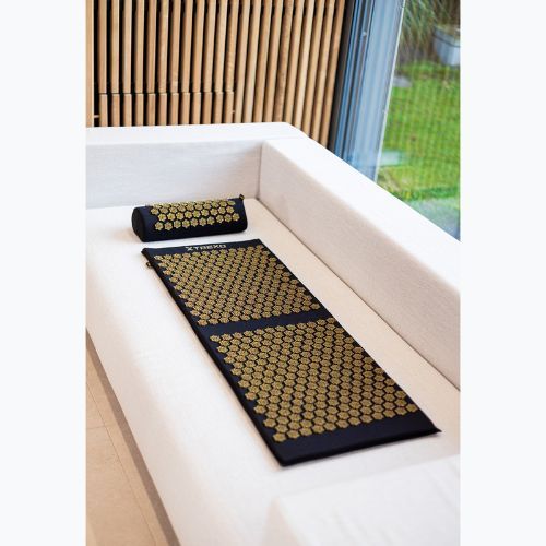 Подложка за акупресура XTREXO голяма с възглавница TXO-B4Z005-BK black