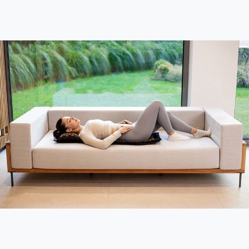 Подложка за акупресура XTREXO ECO с възглавница TXO-B4Z006-BK black