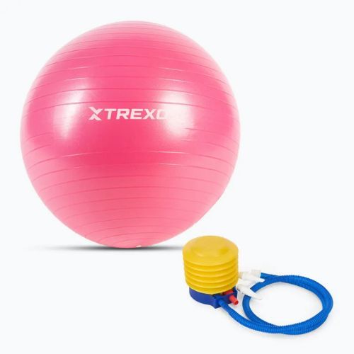 Гимнастическа топка Gymball TREXO TXO-B4Z007-PK 55 cm pink