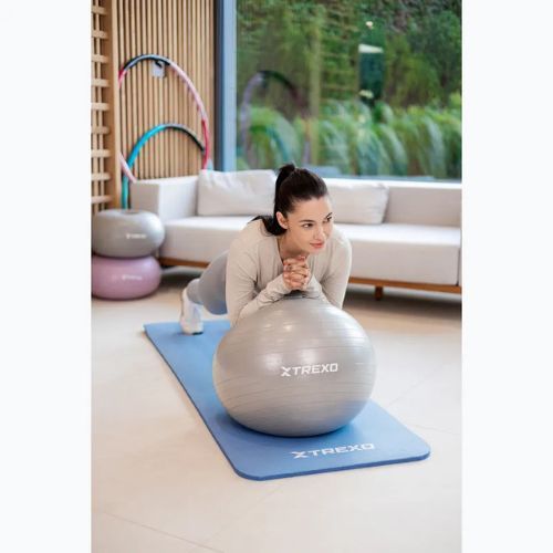 Гимнастическа топка XTREXO TXO-B4Z007-GY 55 cm grey