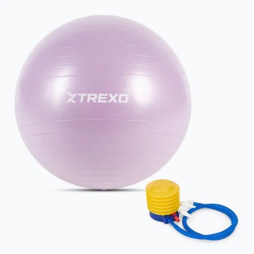 Гимнастическа топка TREXO TXO-B4Z008-VT 65 cm рurple