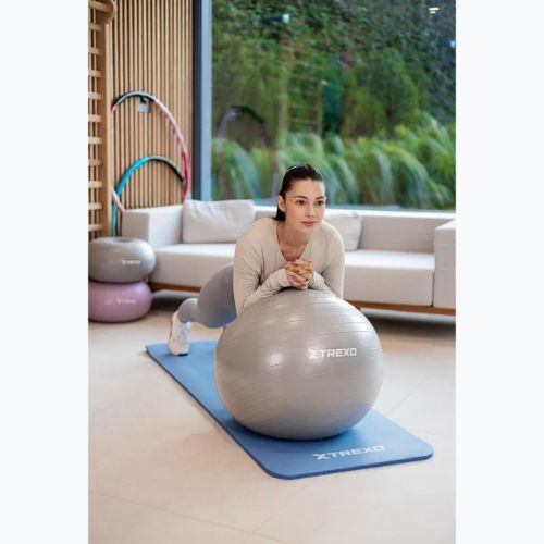 Гимнастическа топка Gymball TREXO TXO-B4Z008-GY 65 cm grey