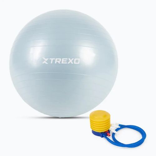 Гимнастическа топка TREXO TXO-B4Z008-BL 65 cm blue