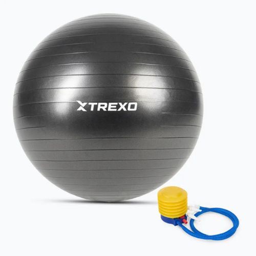 Гимнастическа топка TREXO TXO-B4Z009-BK 75 cm black