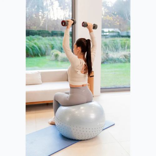 Масажна топка за гимнастика XTREXO TXO-B4Z021-BL 65 cm blue