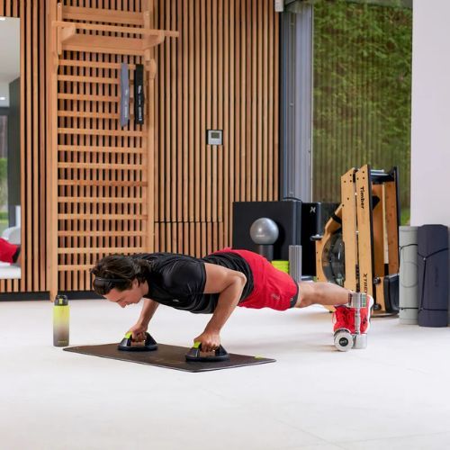 Въртящи се ръкохватки за лицеви опори XTREXO TXO-B4Z042-GN green