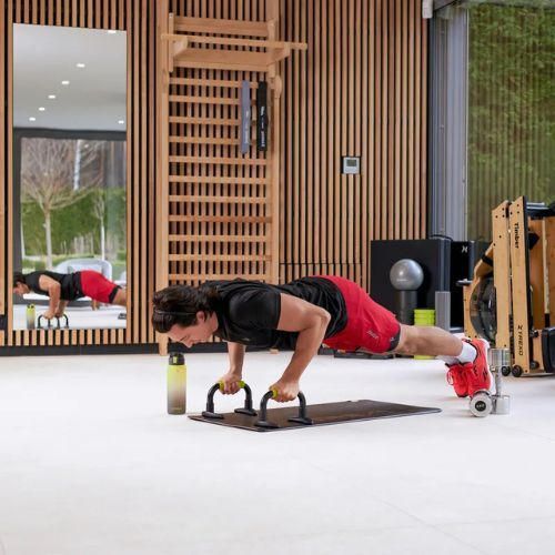 Ръкохватки за лицеви опори XTREXO TXO-B4Z043-BK black